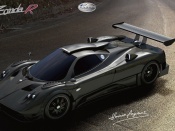 pagani zonda r front angle