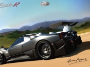 pagani zonda r speed