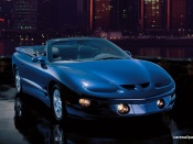 Pontiac firebird blue