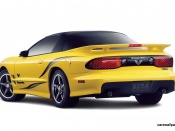 Pontiac firebird trans am edition rear angle