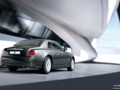 rolls royce ghost rear angle