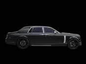rolls royce phantom mansory black