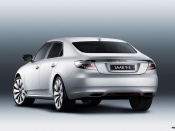 saab 95 aero rear angle