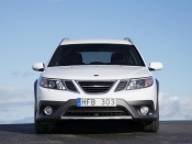 saab 9 3x front