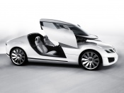 saab aero x concept doors up