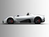 Scuderia bizzarrini livorno barchetta white side
