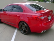 suzuki kizashi turbo concept rear angle